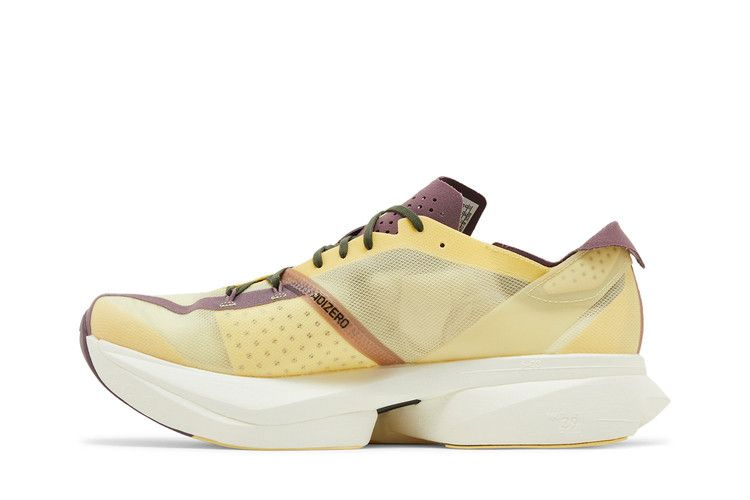 Кроссовки adidas Y-3 Adizero Adios Pro 3 'Almost Yellow Shadow Fig'