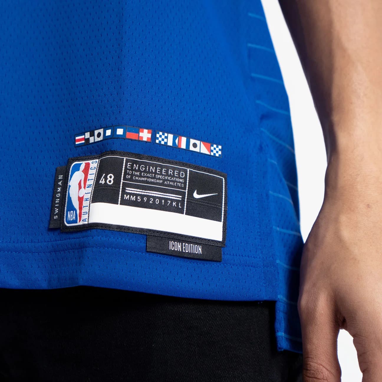 Баскетбольная джерси 2023-24 Los Angeles Clippers Kawhi Leonard #2 Swingman Icon Edition Blue Jersey