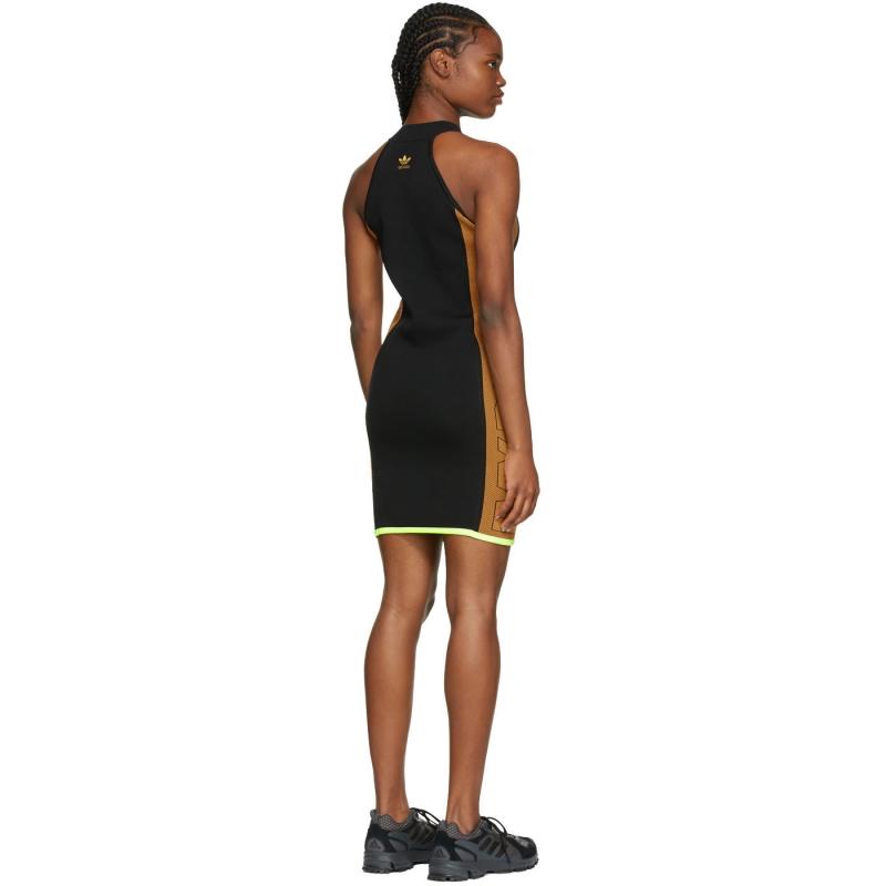 Платье adidas Ivy Park Knit Logo Dress Black/Mesa