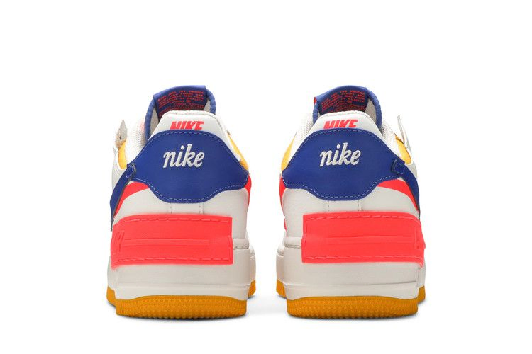 Кроссовки Nike Wmns Air Force 1 Shadow 'White Crimson Blue'