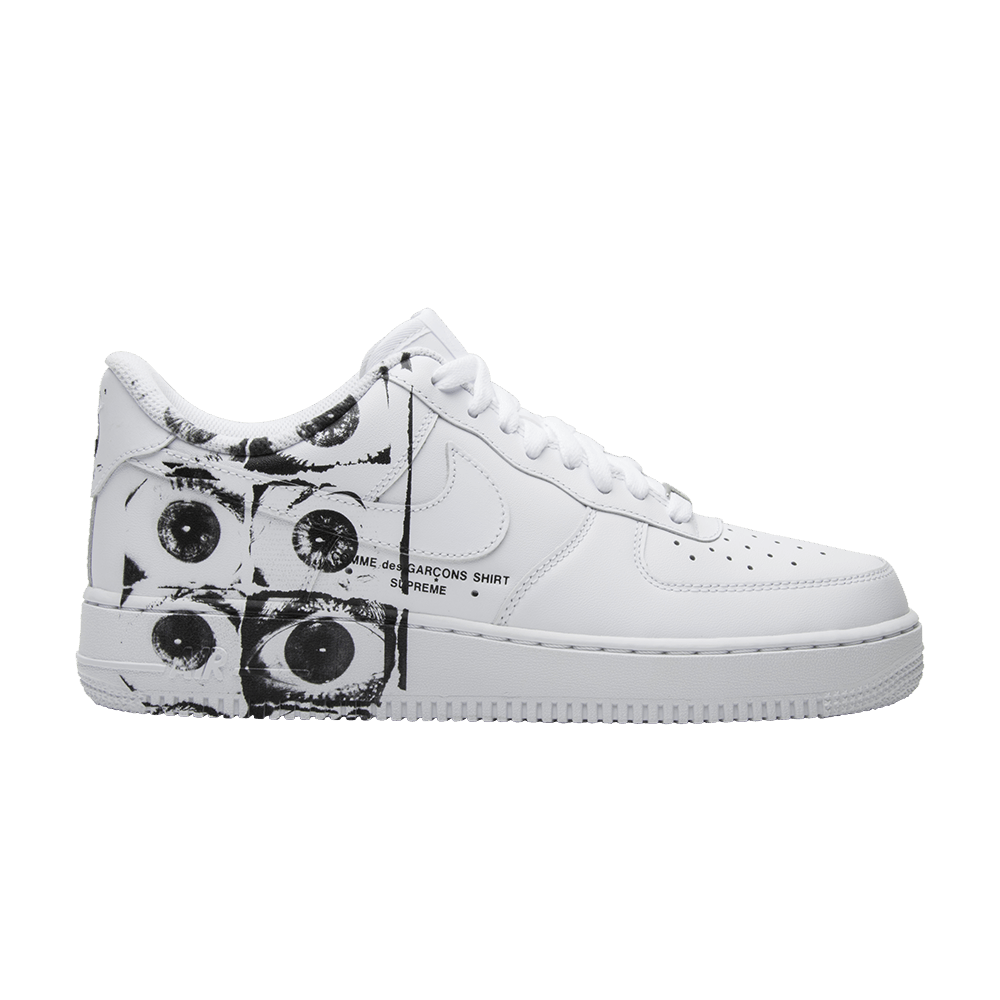 Кроссовки Supreme x Comme des Garçons SHIRT x Nike Air Force 1 Low 'Eyes'