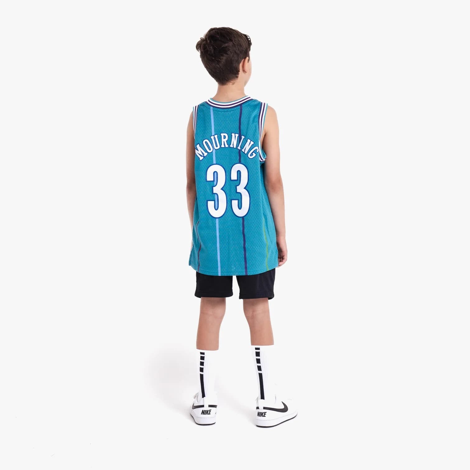 Mitchell-Ness-Alonzo-Mourning-Hornets-HWC-Youth-NBA-Swingman-Jersey-3
