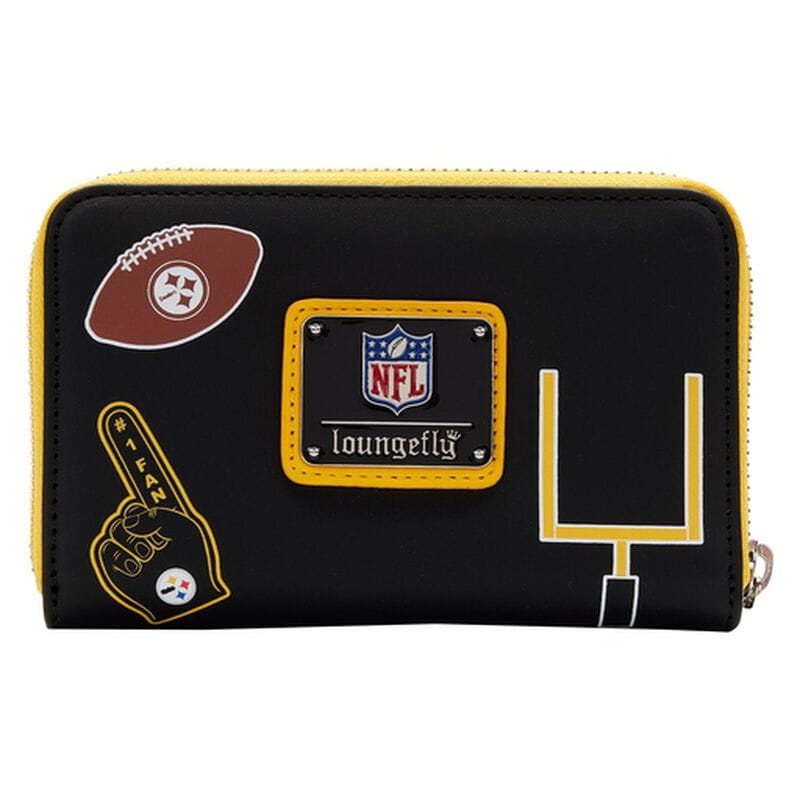 NFL-Pittsburgh-Steelers-Patches-Zip-Around-Wallet-5