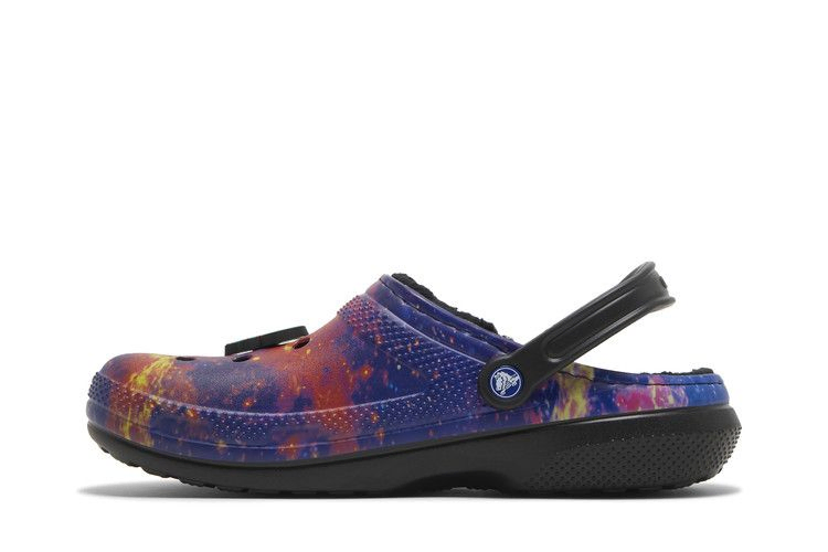 Кроссовки Crocs Ron English x Classic Lined Clog 'Area 54 - Galaxy'