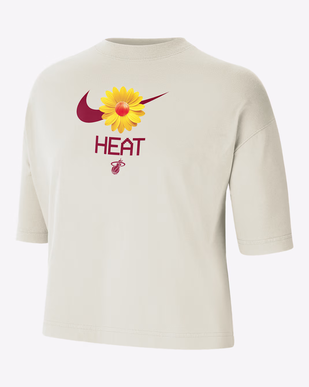 Женская футболка Nike NBA Miami Heat Courtside Pure