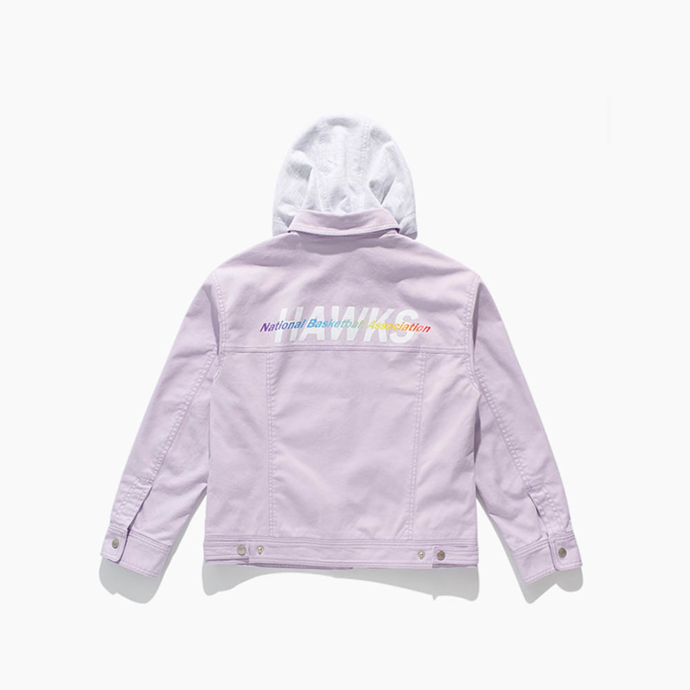 2020 Atlanta Hawks Pink Women's Jacket