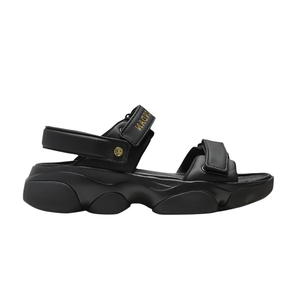 Air Jordan Wmns Jordan Deja Sandal 'Black Metallic Gold'