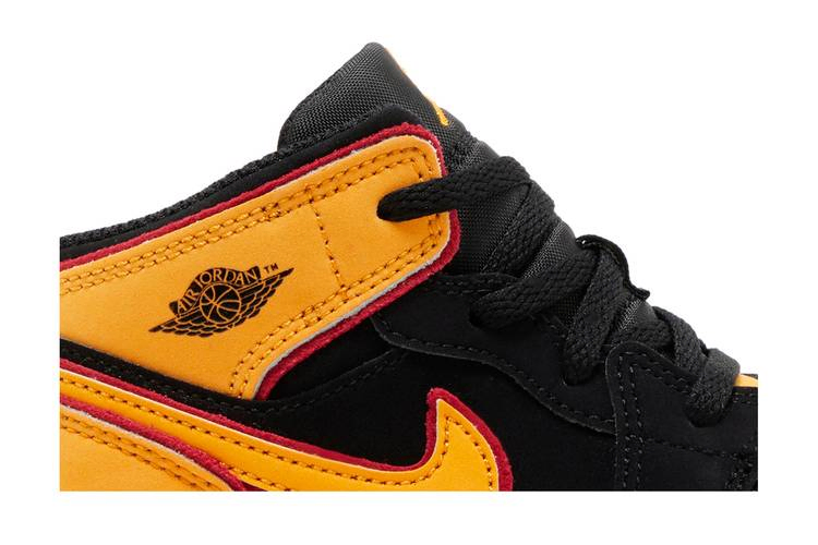 Кроссовки Air Jordan 1 Mid SE TD 'Vivid Orange'