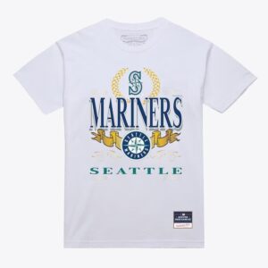 Mitchell-Ness-White-Seattle-Mariners-Pennant-Chase-T-Shirt-300x300