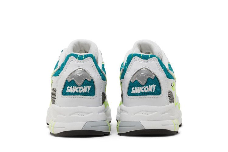 Кроссовки Saucony 3D Grid Hurricane 'White Green'