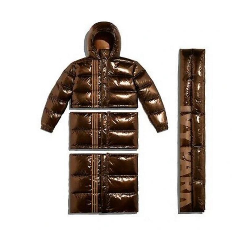 Пуховик adidas Ivy Park Metallic Puffer Jacket (All Gender) Wild Brown