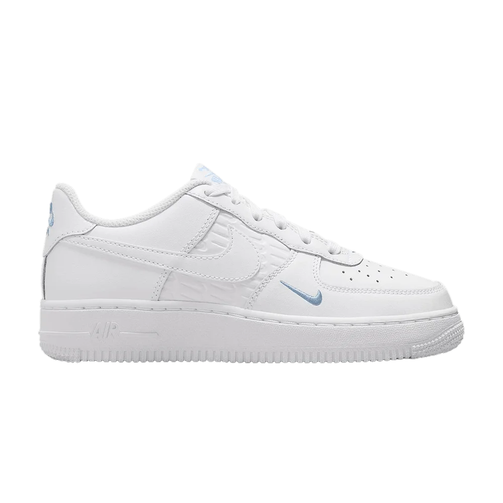 Krossovki-Nike-Air-Force-1-GS-White-Light-Armoury-Blue