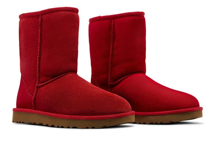 UGG-Wmns-Classic-Short-II-Ribbon-Red-7