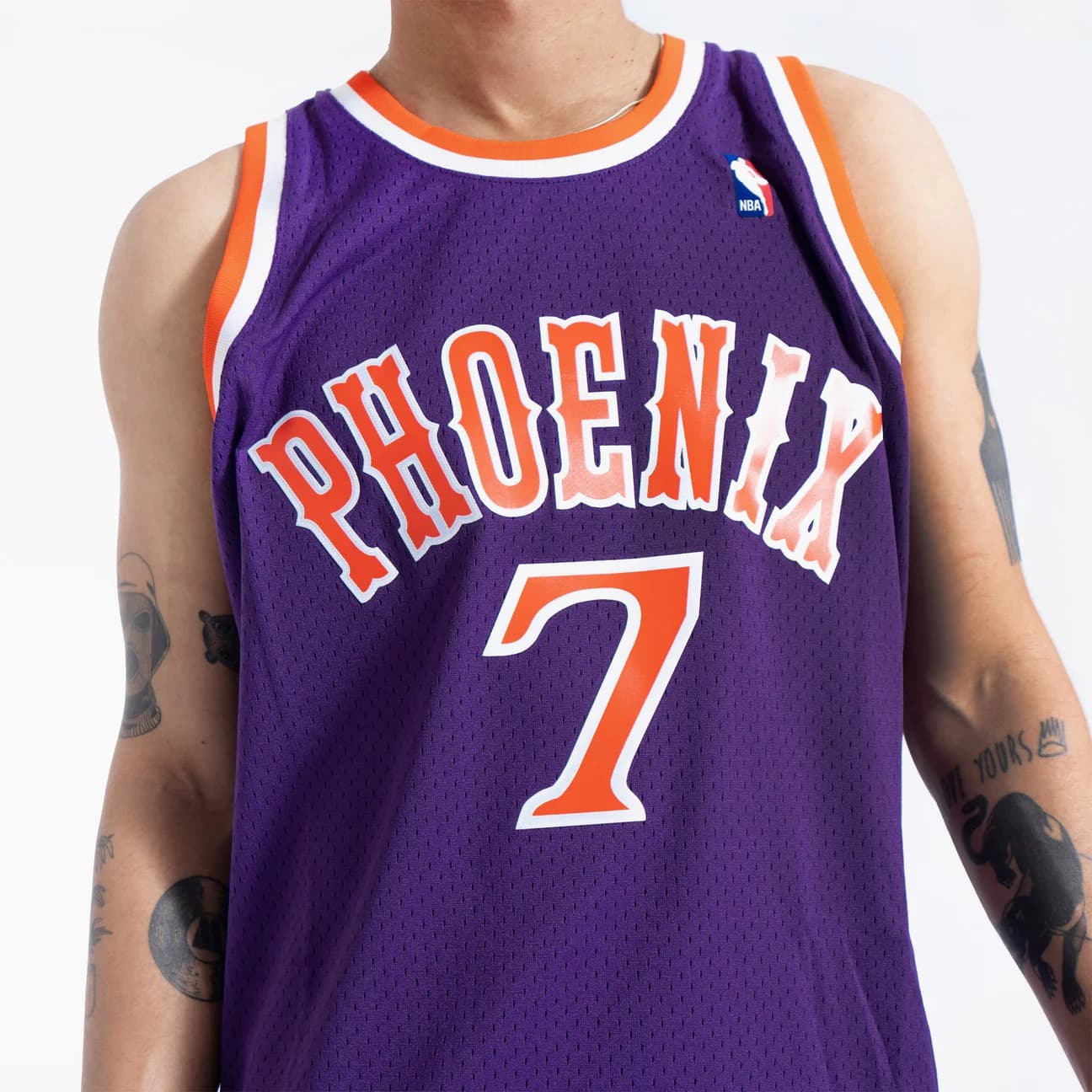 1989-90-Phoenix-Suns-Kevin-Johnson-7-Swingman-Hardwood-Classics-Purple-Jersey-3
