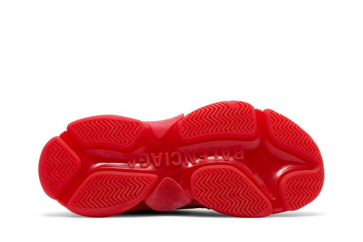 Кроссовки Balenciaga Triple S Sneaker 'Clear Sole - Red'
