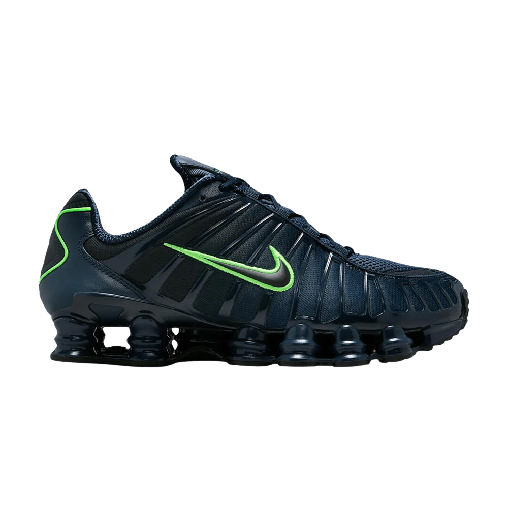 Кроссовки Nike Shox TL 'Thunder Blue Green Strike'