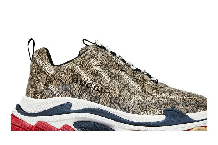 Кроссовки Gucci x Balenciaga Triple S Sneaker 'The Hacker Project'