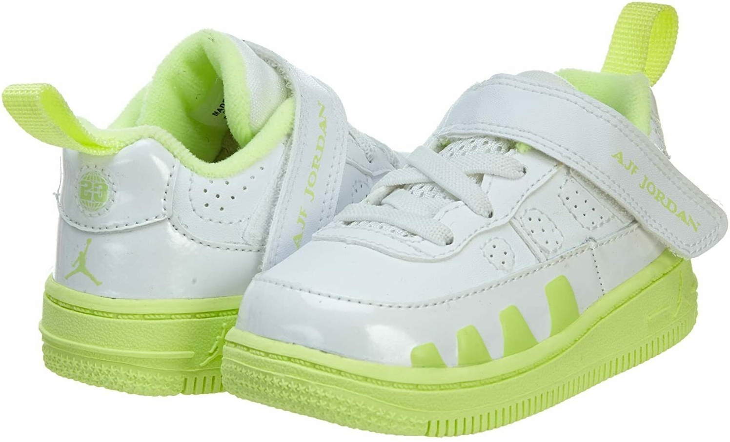 Кроссовки Air Jordan Fusion 9 White Liquid Lime GT