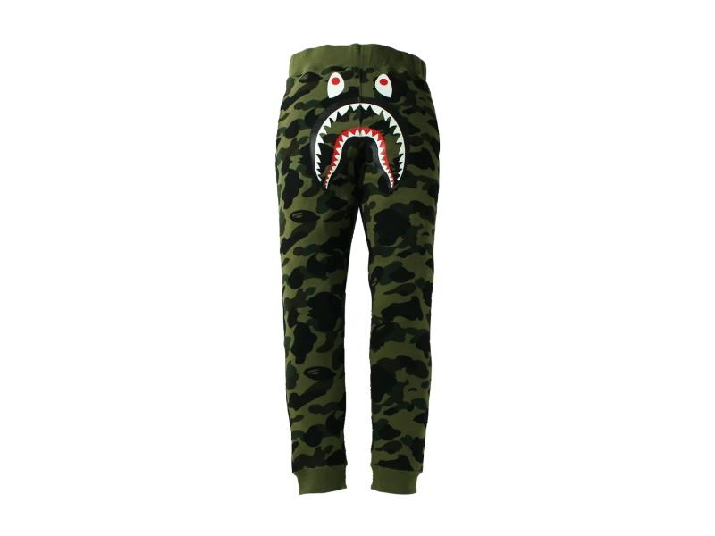 Спортивные штаны BAPE 1st Camo Shark Slim Fit Sweat Pants Green