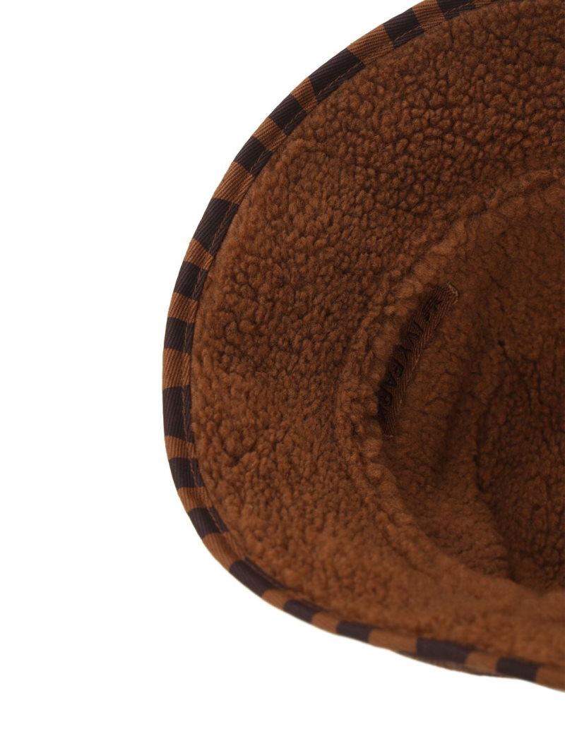 Панама adidas Ivy Park Reversible Monogram Bucket Hat Wild Brown