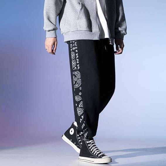 Спортивные штаны Ehot Paisley Black Pants
