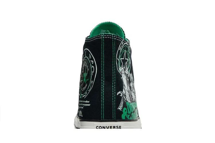Кроссовки Dungeons & Dragons x Converse Chuck Taylor All Star High 'Black Green'