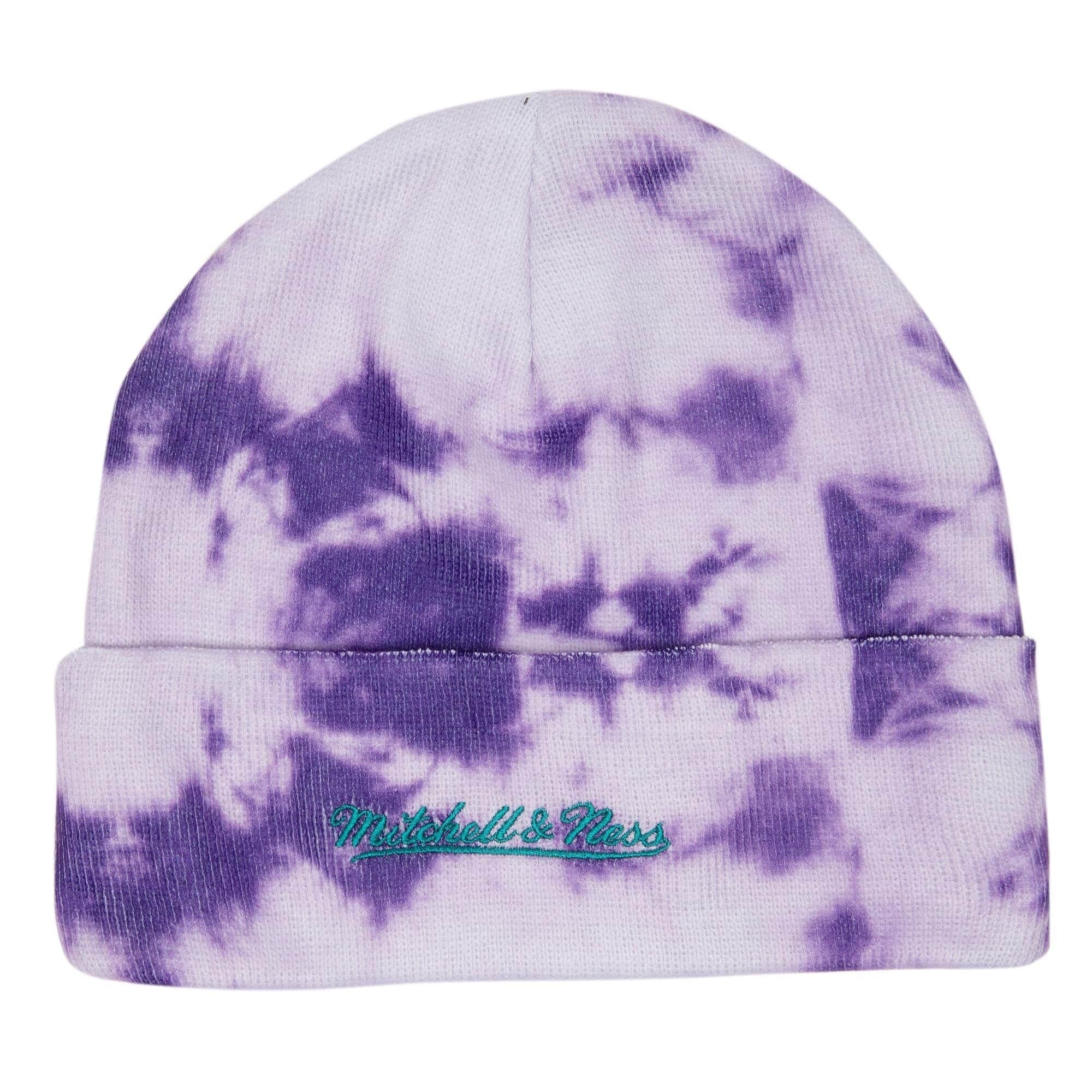 Mitchell-Ness-Tie-Dye-Knit-HWC-Charlotte-Hornets-Beanie-1