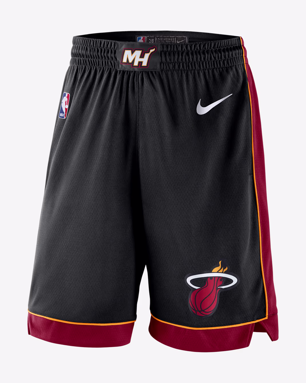 Баскетбольные шорты Nike NBA Miami Heat 24-25 Icon Edition Swingman