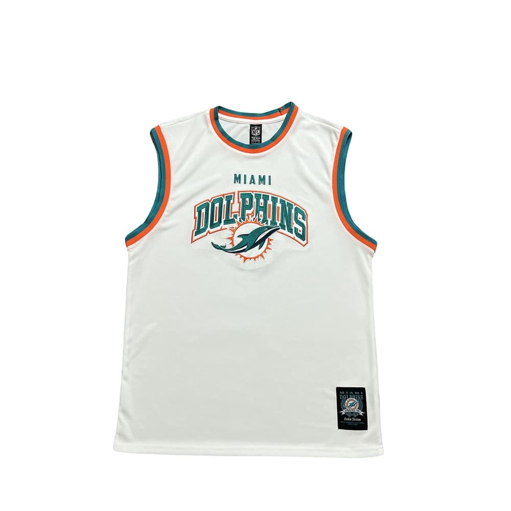 Баскетбольная джерси Buck Up NFL Miami Dolphins White Jersey
