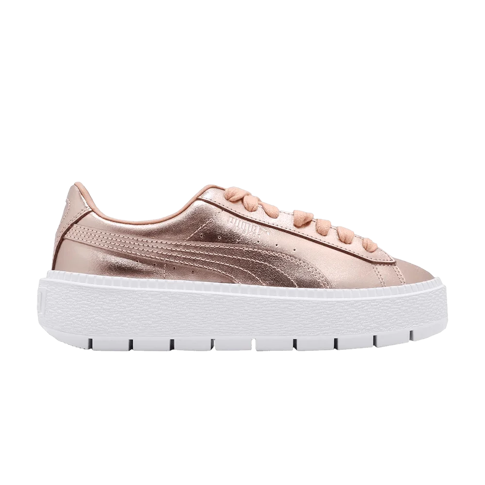 Krossovki-Puma-Wmns-Basket-Platform-Trace-Luxe-Dusty-Coral
