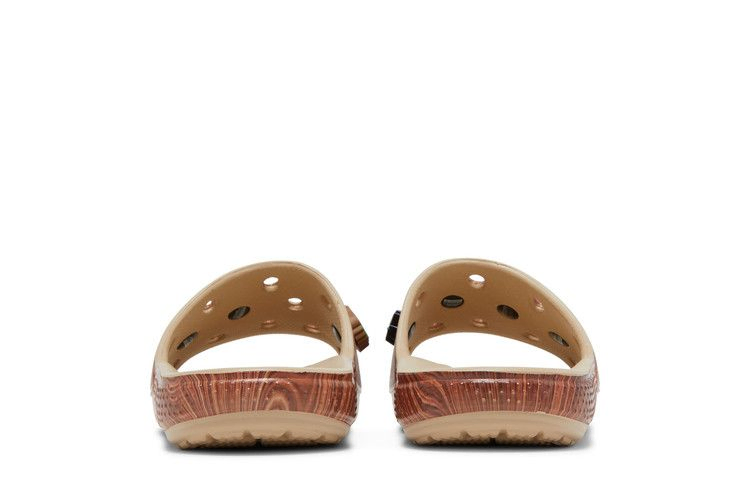 Кроссовки Crocs SZA x Classic Slide 'Woodgrain'