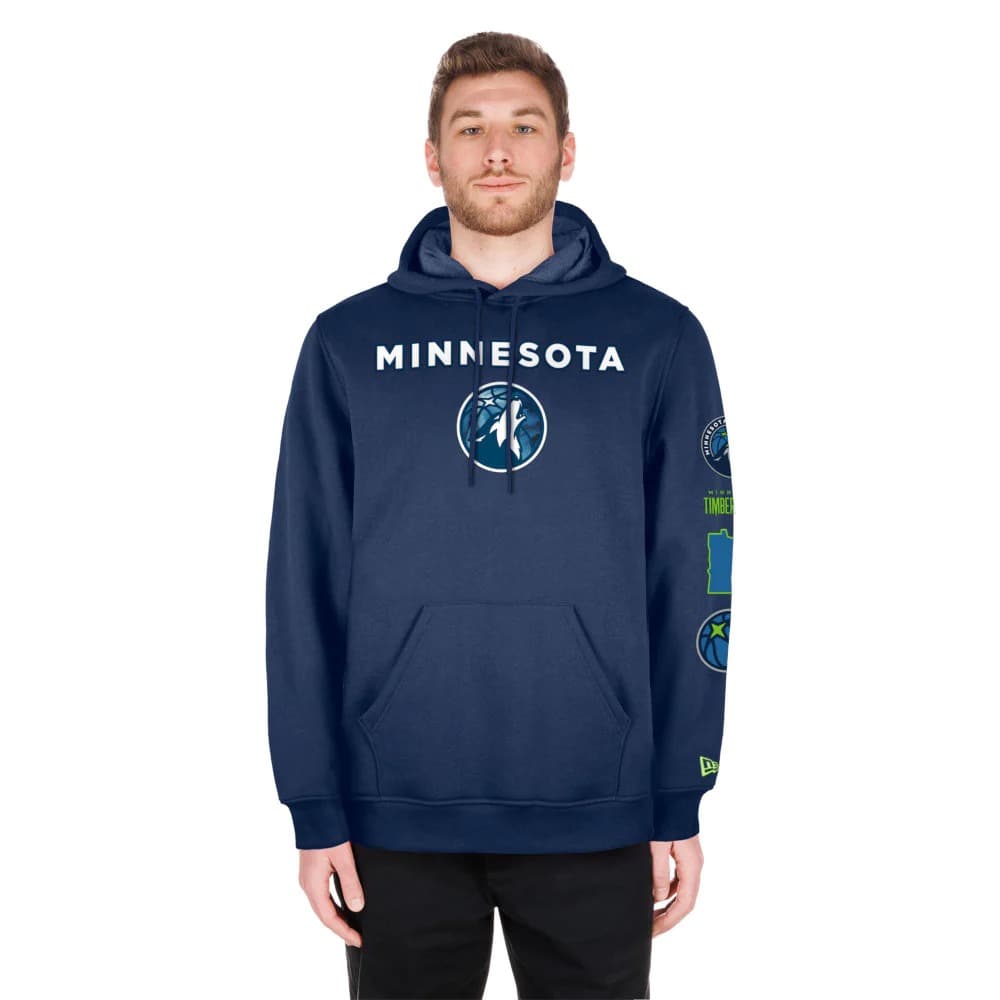 Худи New Era Minnesota Timberwolves 2024 City Edition NBA Hoodie
