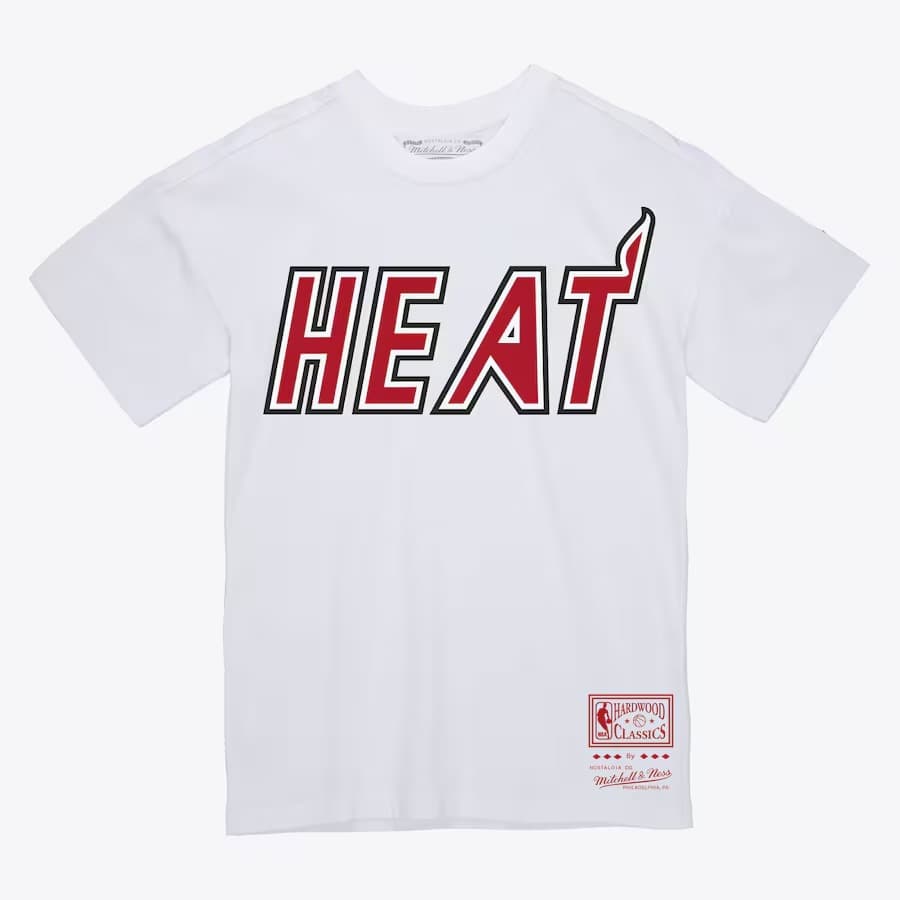 Mitchell-Ness-White-Miami-Heat-Wordmark-T-Shirt