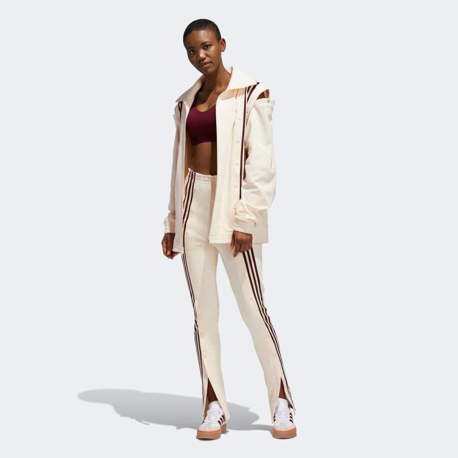 Куртка adidas Ivy Park Snap Track Jacket Ecru Tint/Maroon