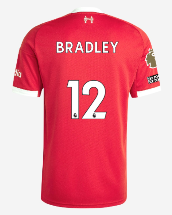 Футбольное джерси Liverpool FC adidas Mens 25/26 Home Jersey BRADLEY 12