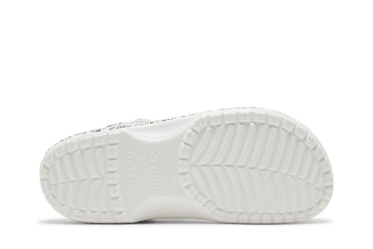 Кроссовки Crocs Steven Harrington x Classic Clog 'Quickstrike - White Black'