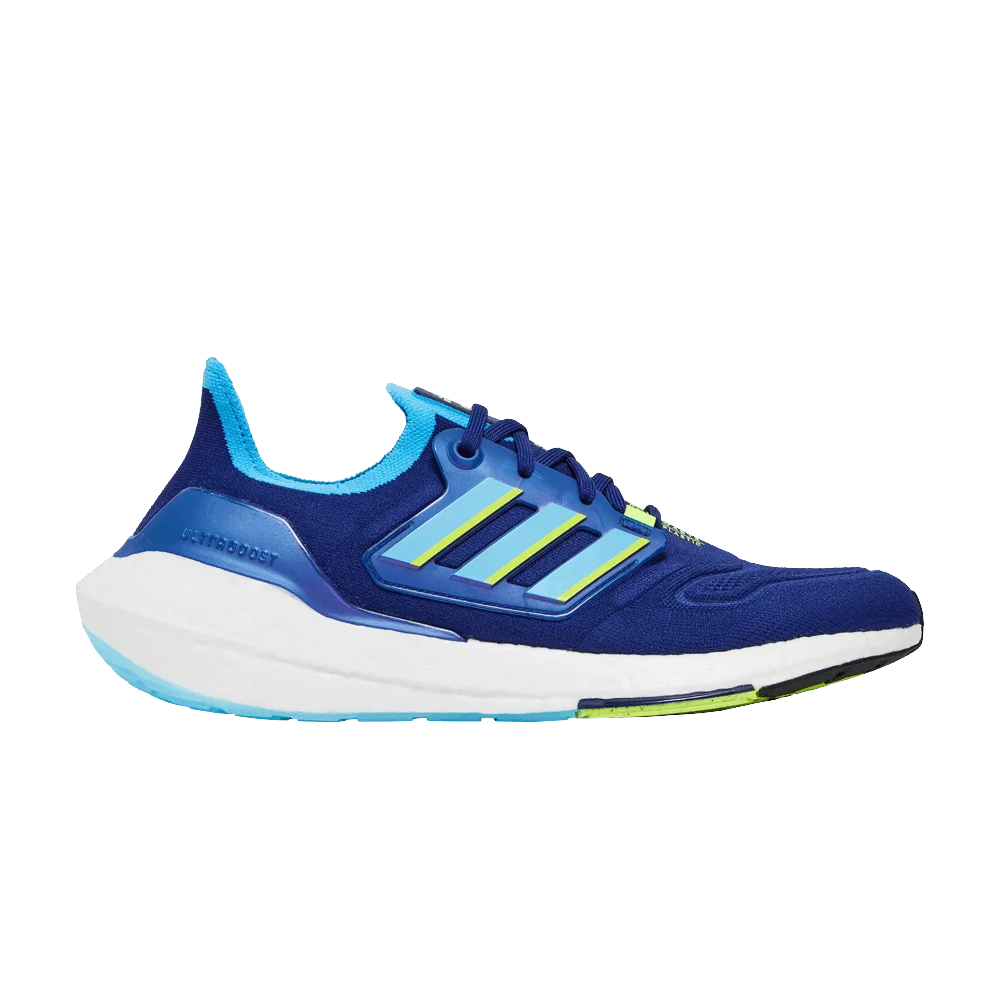 Кроссовки Adidas UltraBoost 22 'Legacy Indigo Solar Yellow'