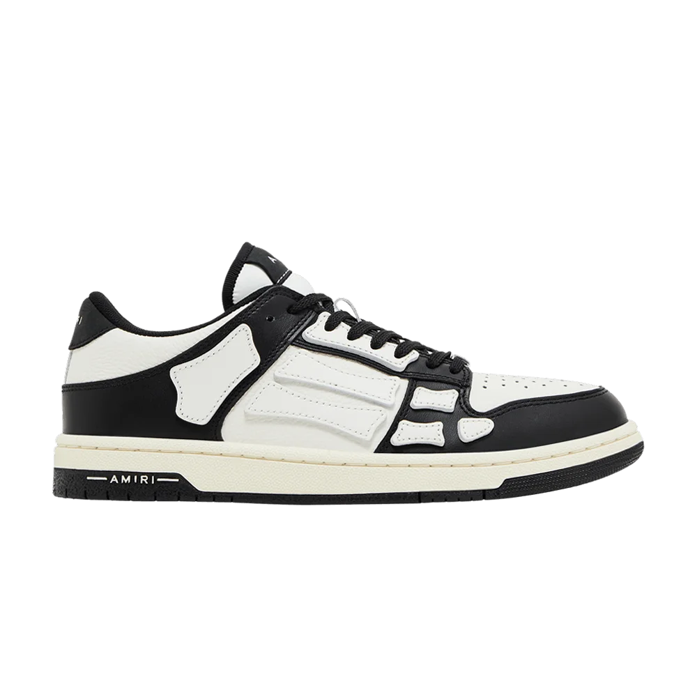 Кроссовки Amiri Skel Top Low 'Black White' 2023