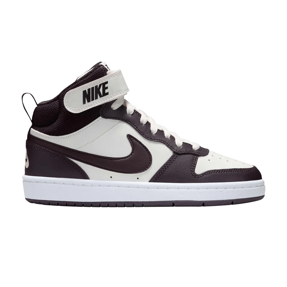 Krossovki-Nike-Court-Borough-Mid-2-GS-Burgundy-White