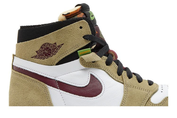 Кроссовки Air Jordan 1 Zoom Comfort 'Neutral Olive Cherrywood'