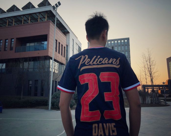 Футболка 2019 Pelicans 23 Davis NBA B2OTHER Tee
