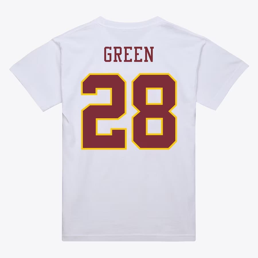 Футболка Mitchell & Ness Darrell Green White Washington Commanders T-Shirt