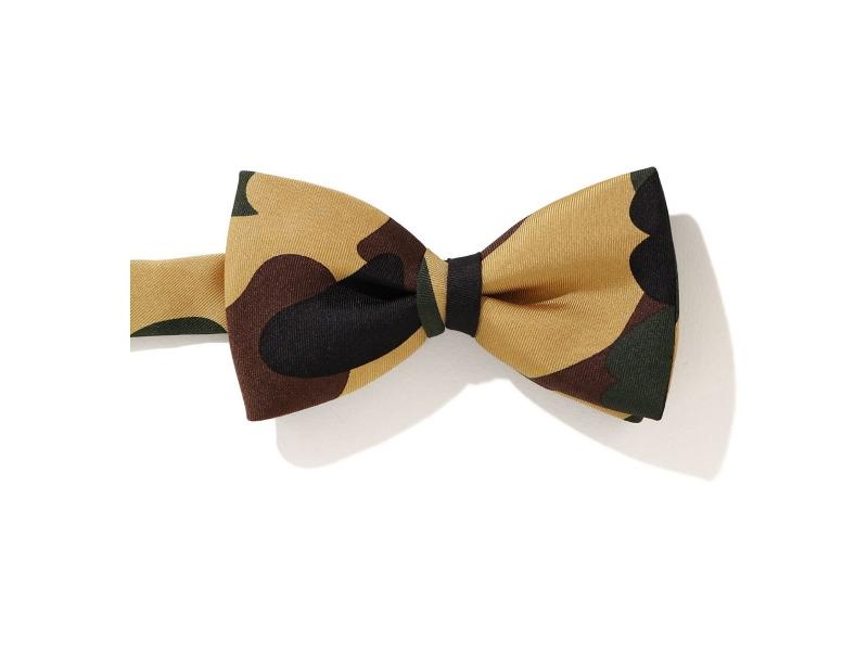 Галстук-бабочка BAPE 1st Camo Bow Tie (FW20) Yellow