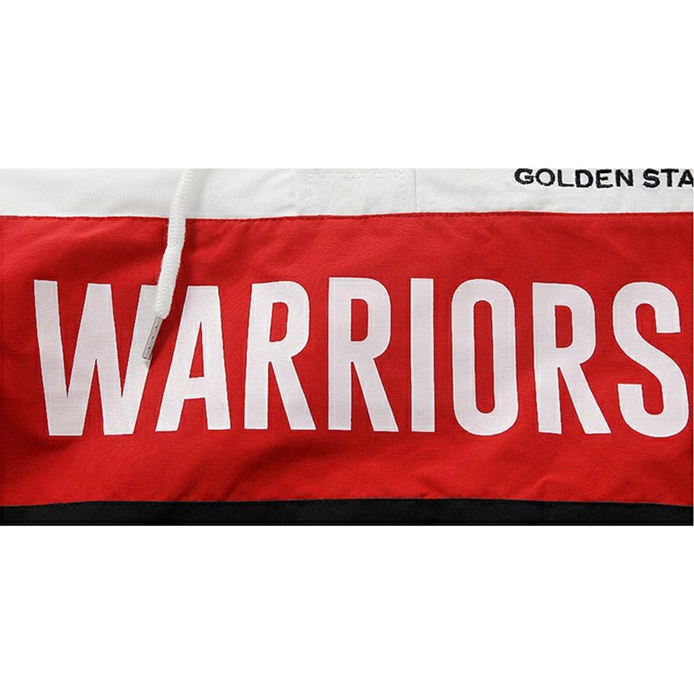 Анорак 2020 Golden State Warriors Black White Anorak Mens