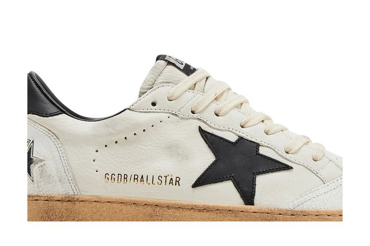 Кроссовки Golden Goose Ball Star 'White Black'