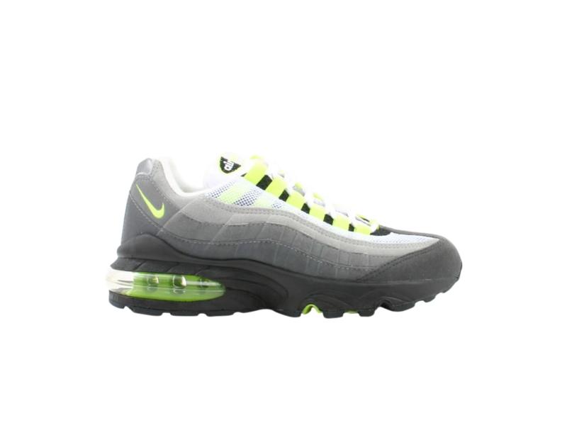 Кроссовки Nike Air Max 95 BG Cool Grey Neon Yellow