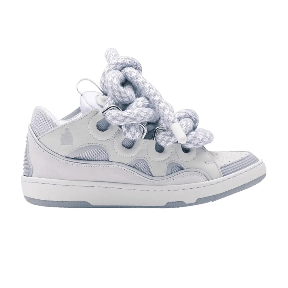 Krossovki-Lanvin-Wmns-Curb-Sneakers-Snake-Laces-White