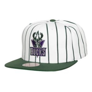 Mitchell-Ness-Retro-Pinstripe-Snapback-HWC-Milwaukee-Bucks-Hat-300x300
