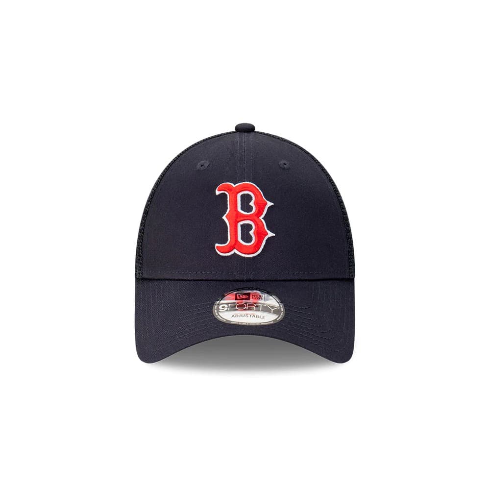 New-Era-Boston-Red-Sox-Team-Colour-9FORTY-Trucker-MLB-Snapback-Hat-3