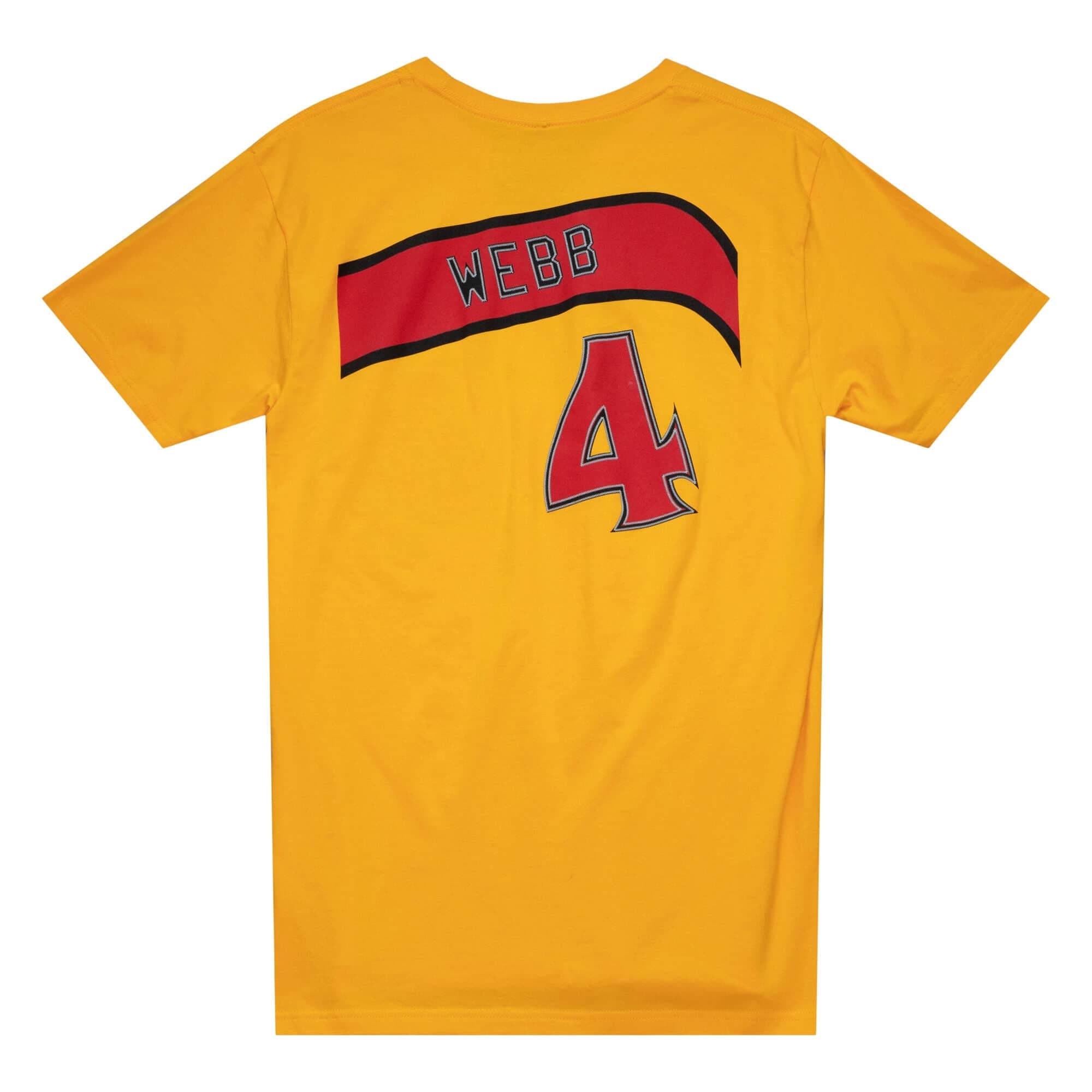 Футболка Mitchell & Ness Traditional Name & Number Atlanta Hawks 1986-87 Spud Webb T-Shirt